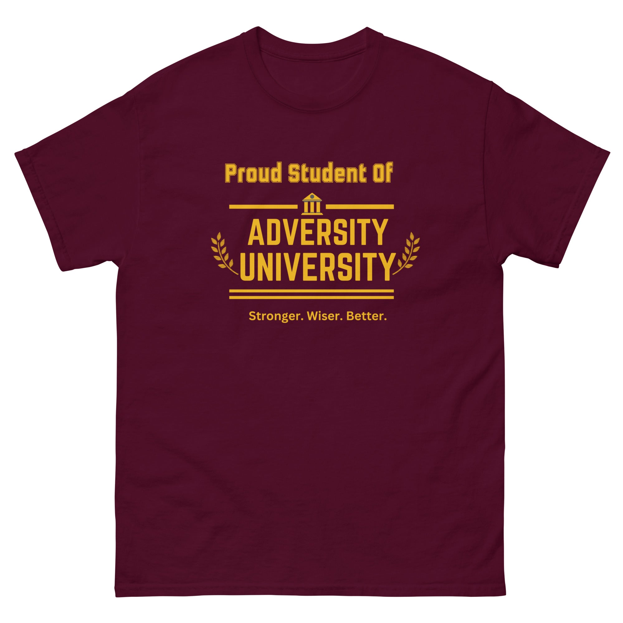 mens-classic-tee-maroon-front-64e6494e45d36.jpg