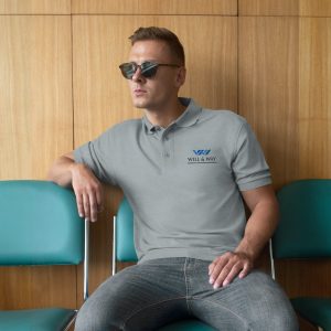 Will & Way Men's Premium Polo