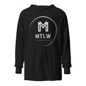 MTLW Classic Circle Hooded long-sleeve tee