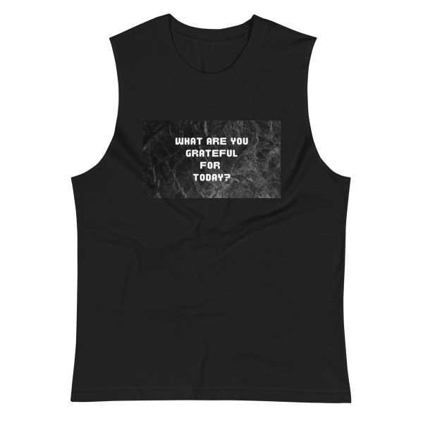 Gratitude, Unisex Muscle Shirt