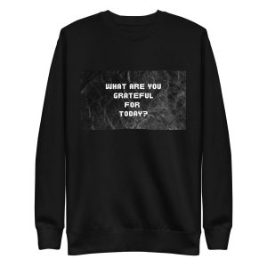 Gratitude, Unisex Premium Sweatshirt